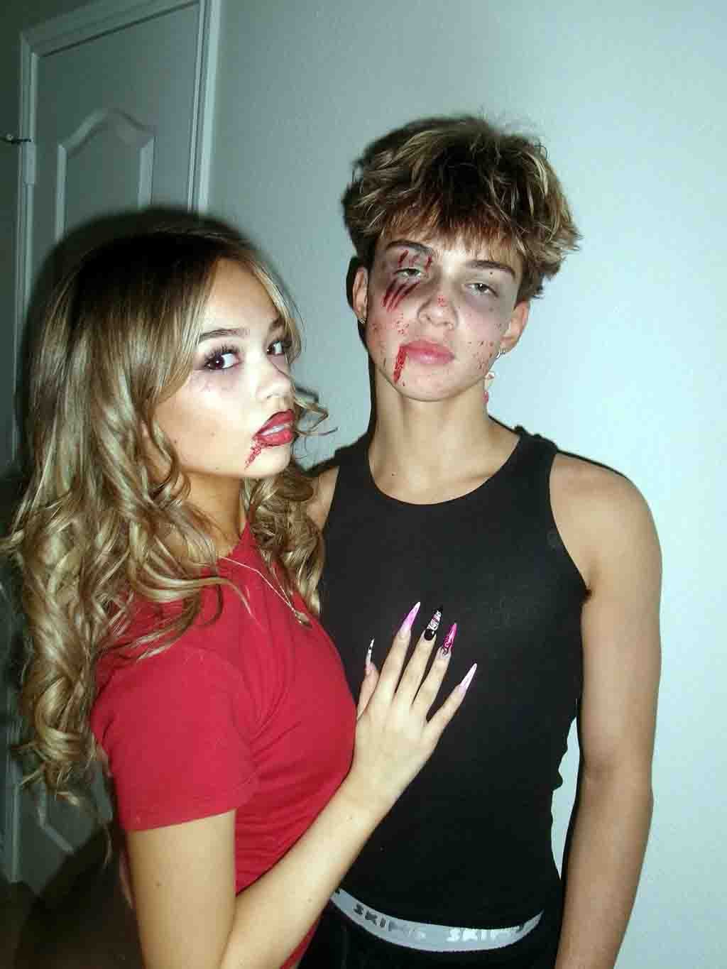 PresLee Faith with her boyfriend Jackson Harvey.