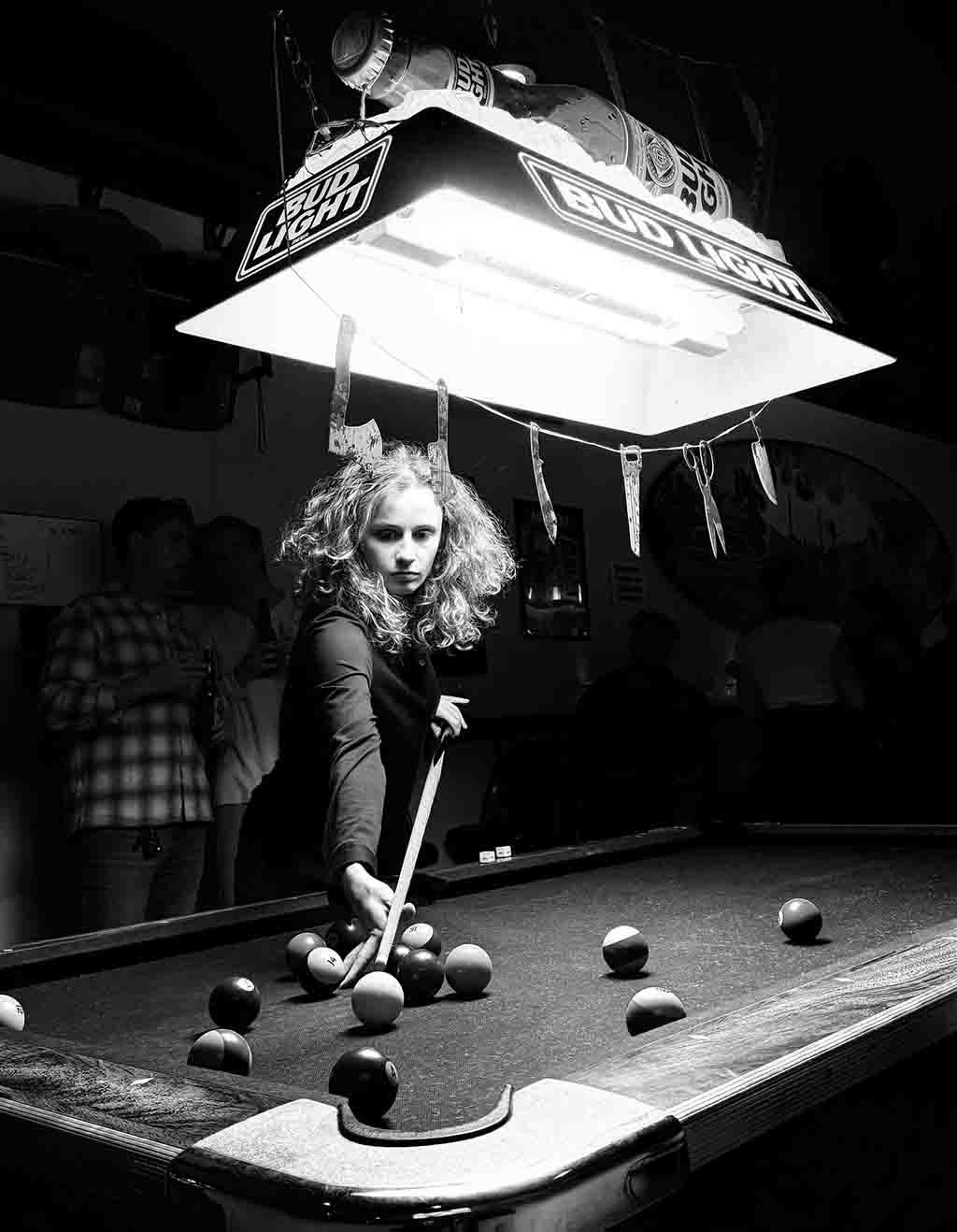 Stella Street Guggenheim standing at a reported height of 5 feet 7 inches.