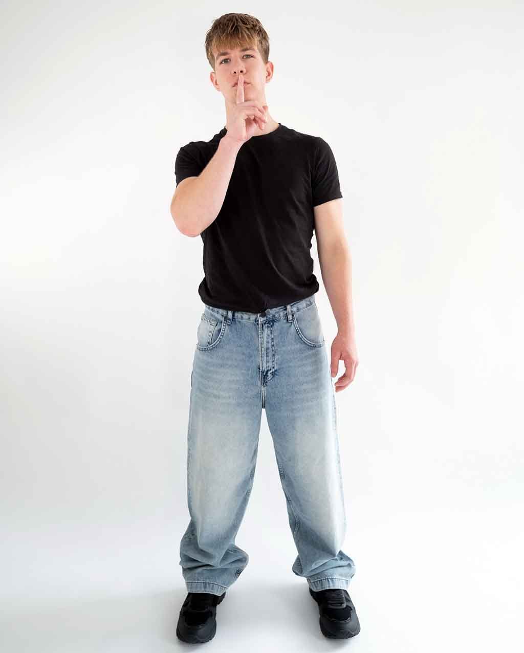 Streichbruder performing a record-breaking standing backflip for Guinness World Records