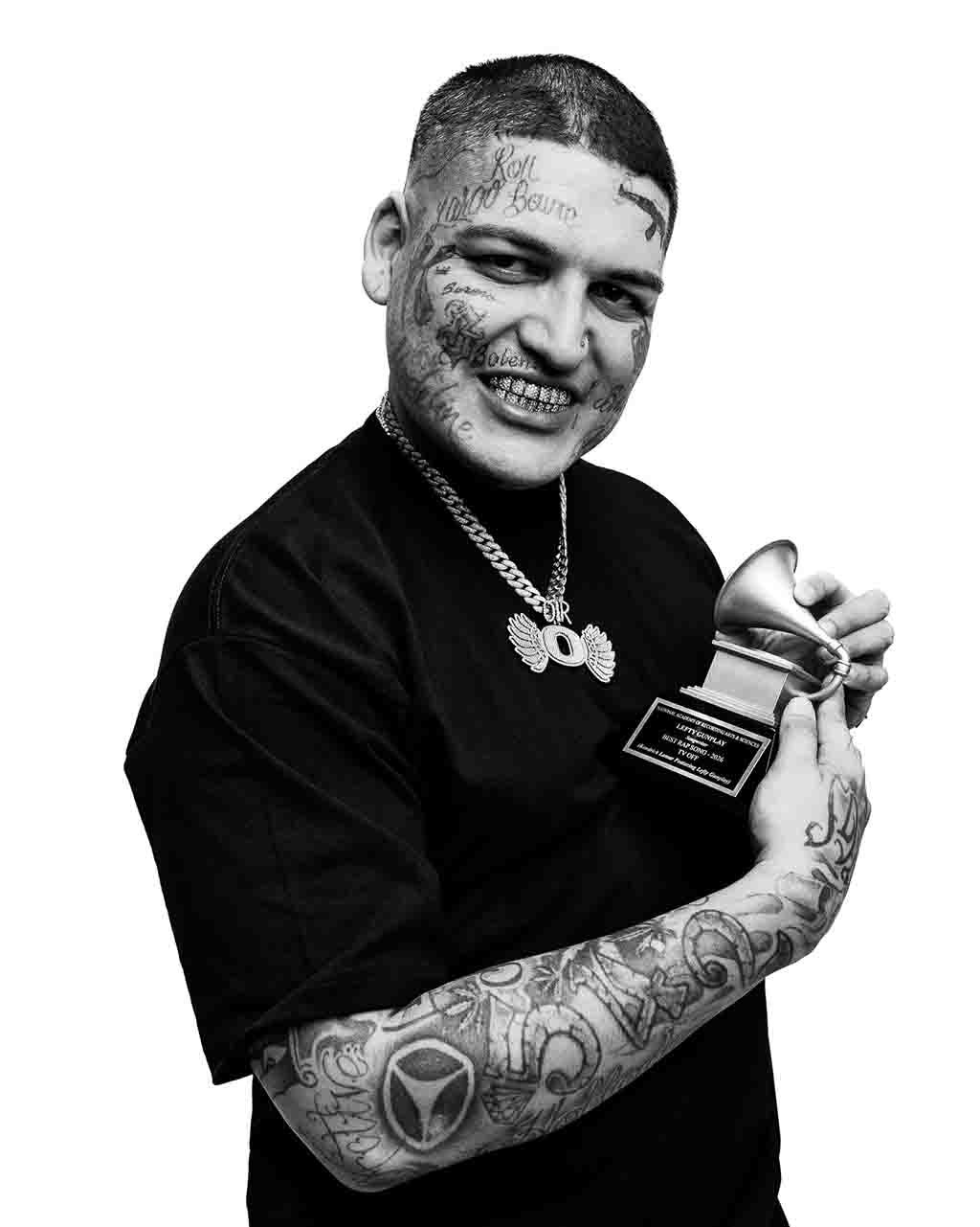 Lefty Gunplay 2026 Grammy Win, Lefty Gunplay, Lefty Gunplay Grammy, Best Rap Song 2026, Grammy Award, verification photo, award-winning rapper, music industry success